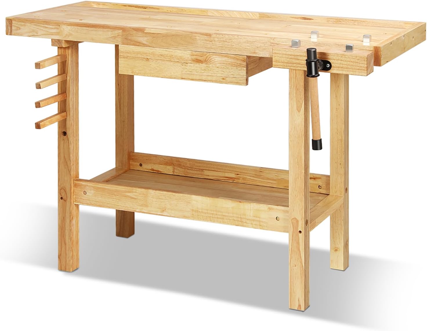 Magshion 50" Rubberwood Workbench