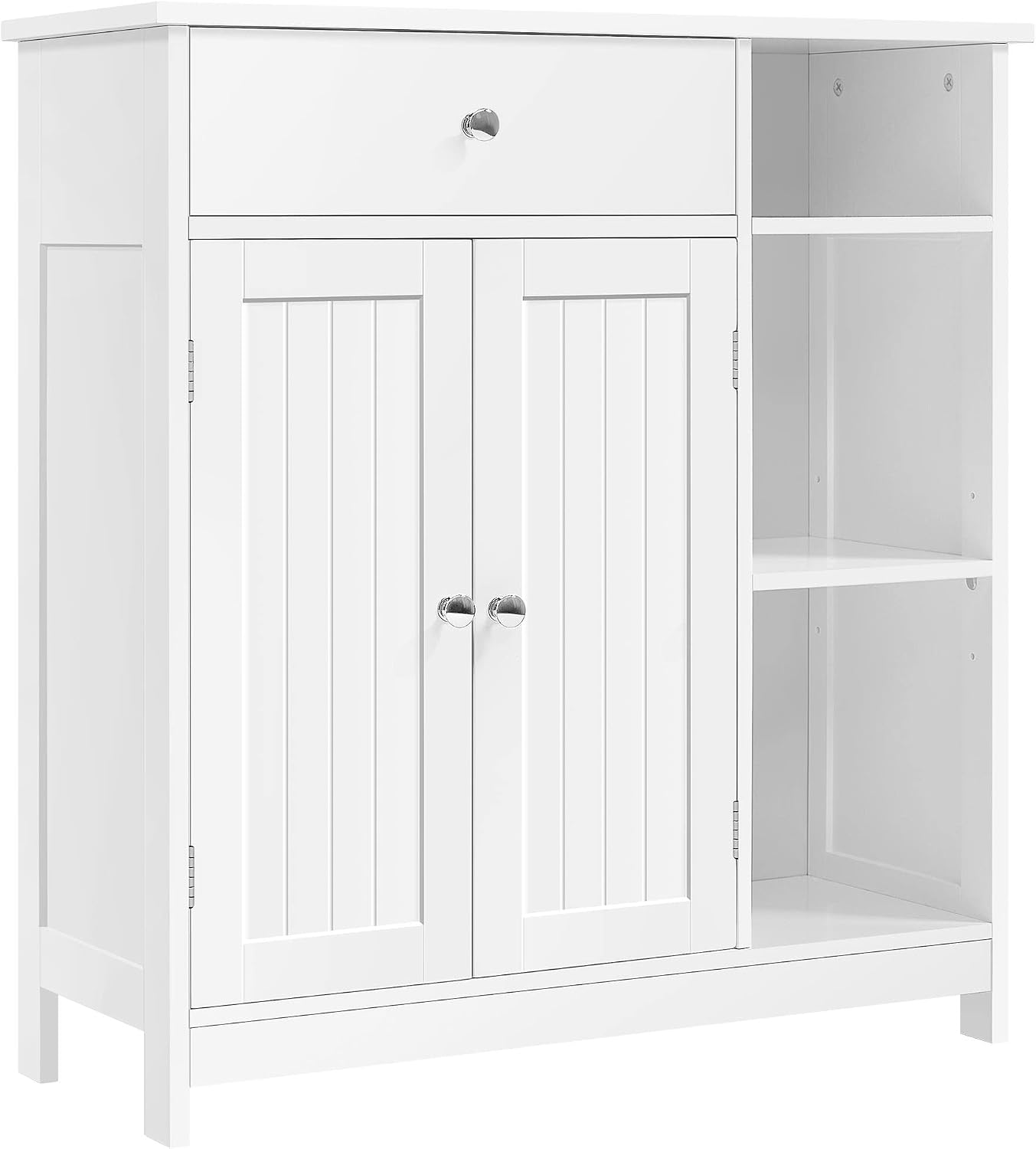 White Freestanding Storage Cabinet