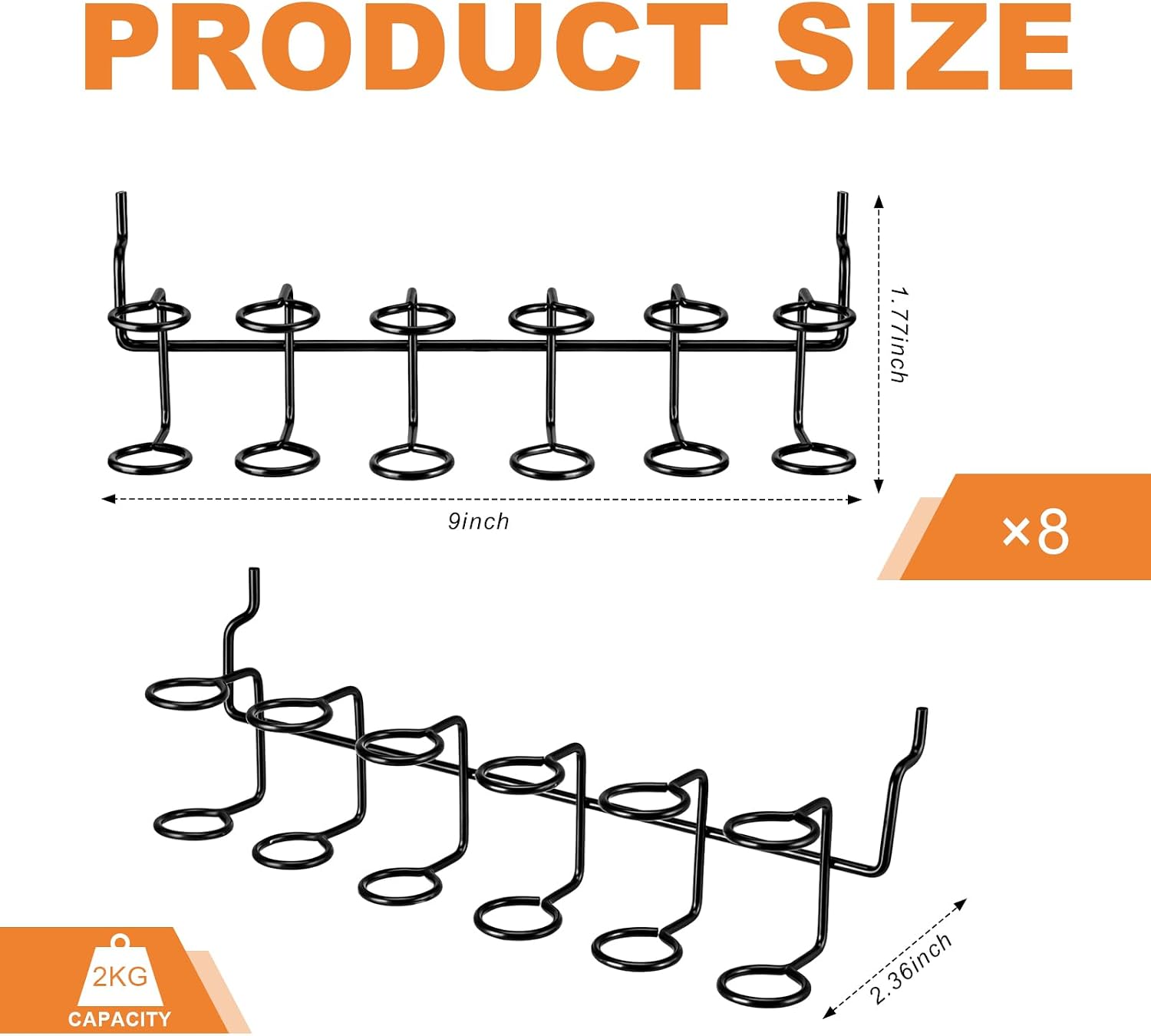 Ripeng Pegboard Screwdriver Holders