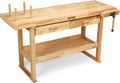Motoring 2-Drawer Wood Workbench