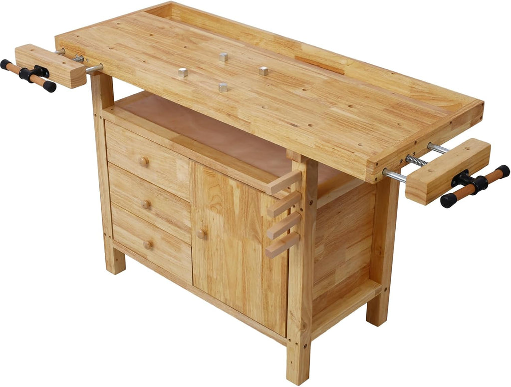 50-Inch Wooden Workbench
