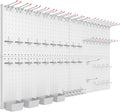 Wall-Mounted Tool Storage Pegboard Kit