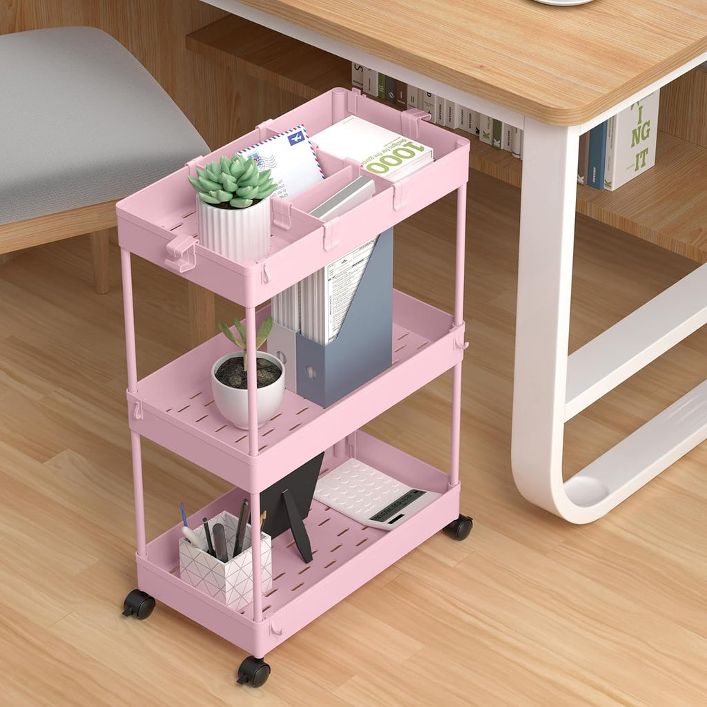 SPACELEAD 3 Tier Rolling Cart