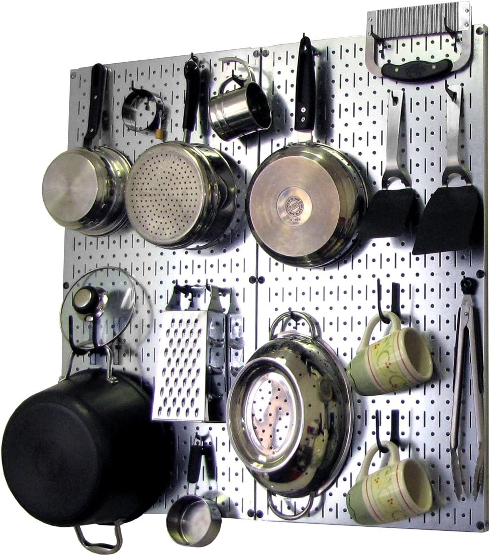 Wall Control Kitchen Pegboard Organizer