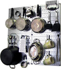 Wall Control Kitchen Pegboard Organizer