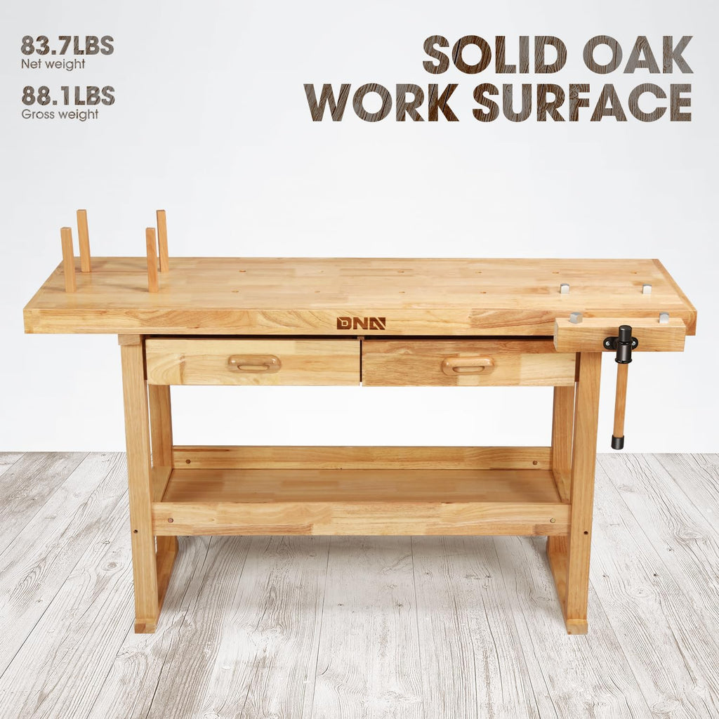 Motoring 2-Drawer Wood Workbench