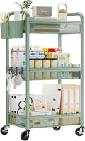 YASONIC 3 Tier Rolling Cart