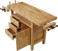 50-Inch Wooden Workbench