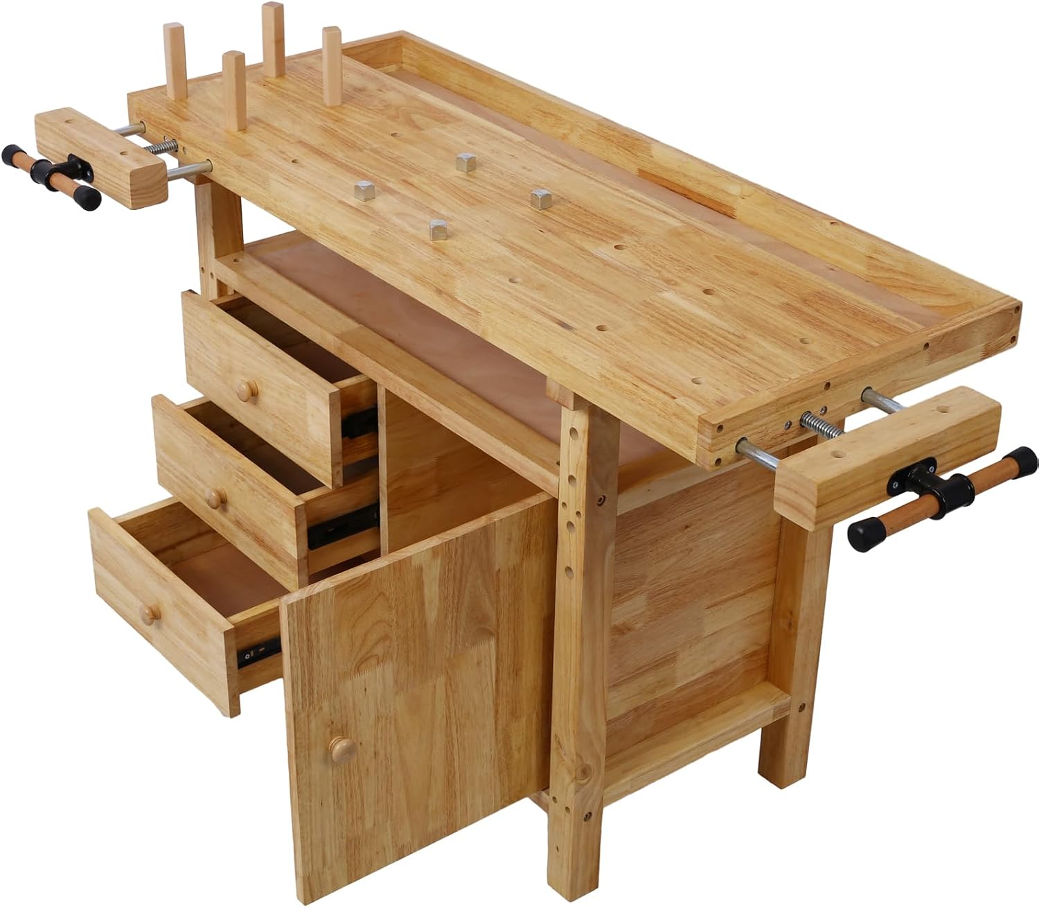 50-Inch Wooden Workbench
