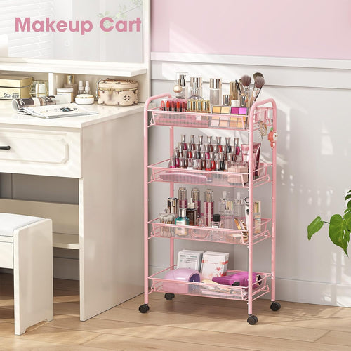4 Tier Rolling Utility Cart