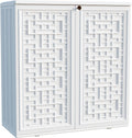Mrosaa Waterproof Plastic Storage Cabinet