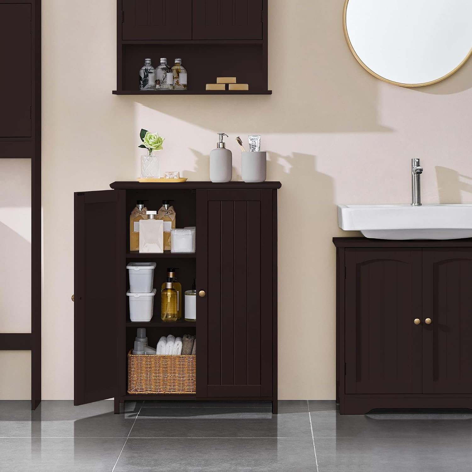 Freestanding Bathroom Storage Cabinet