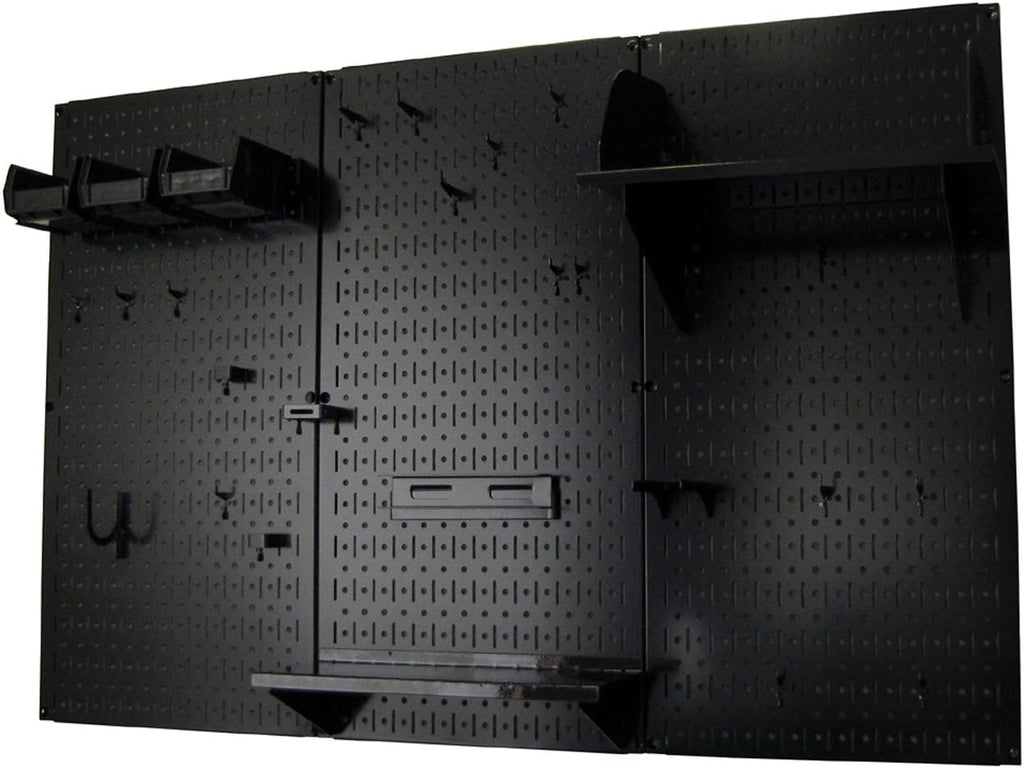 Wall Control 4ft Metal Pegboard Storage Kit