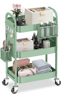 ALVOROG 3 Tier Rolling Cart