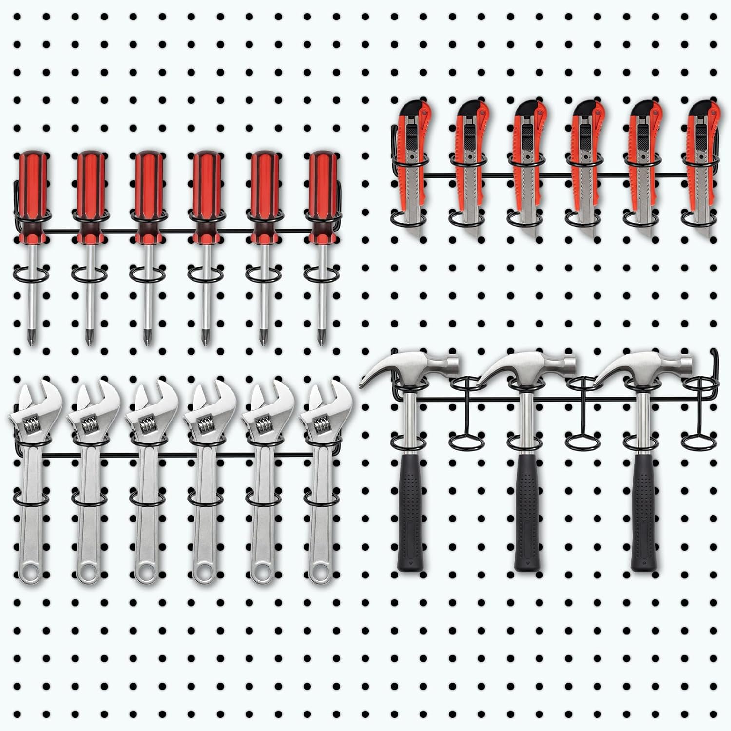 Ripeng Pegboard Screwdriver Holders