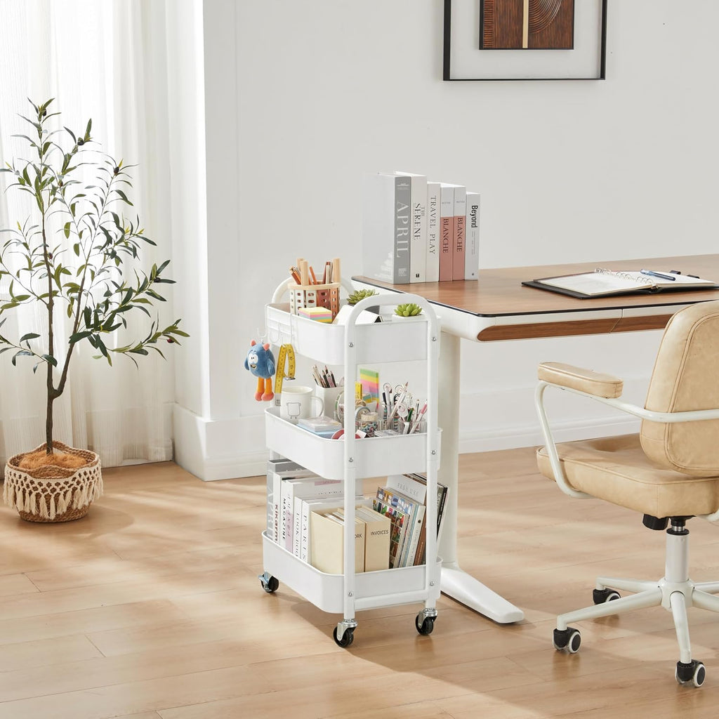 Houser 3-Tier Rolling Utility Cart