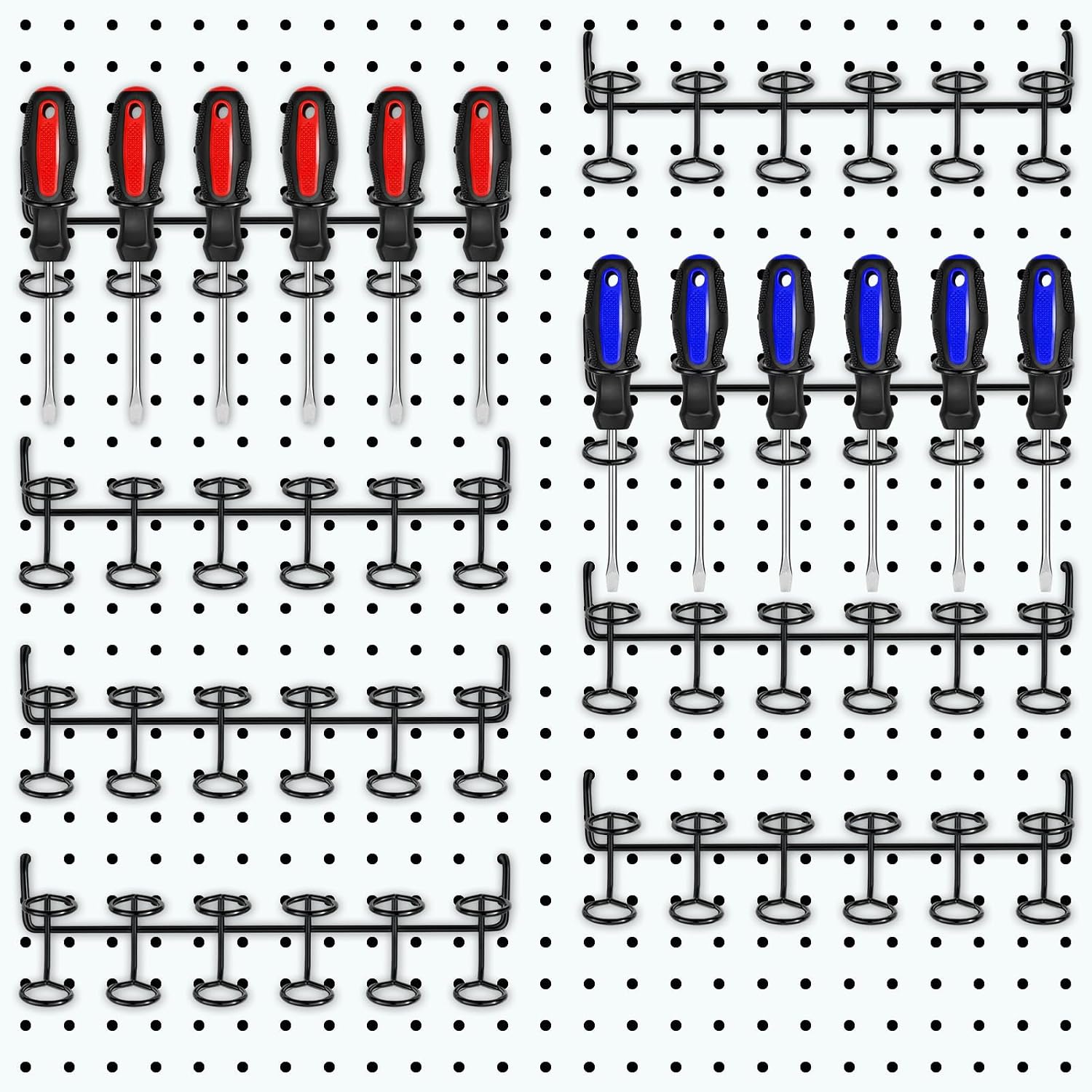 Ripeng Pegboard Screwdriver Holders