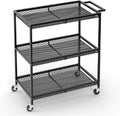 3 Tier Rolling Utility Kitchen Cart