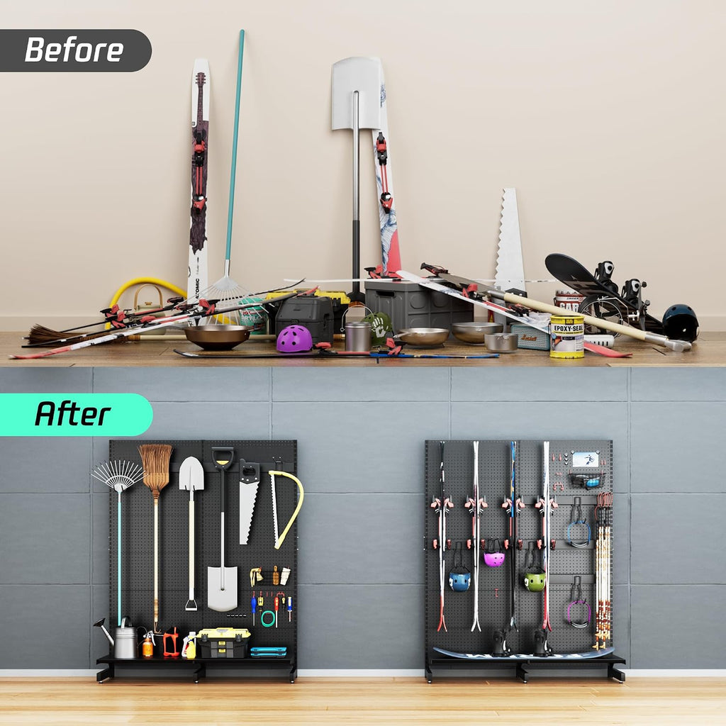Garage Pegboard Tool Organizer