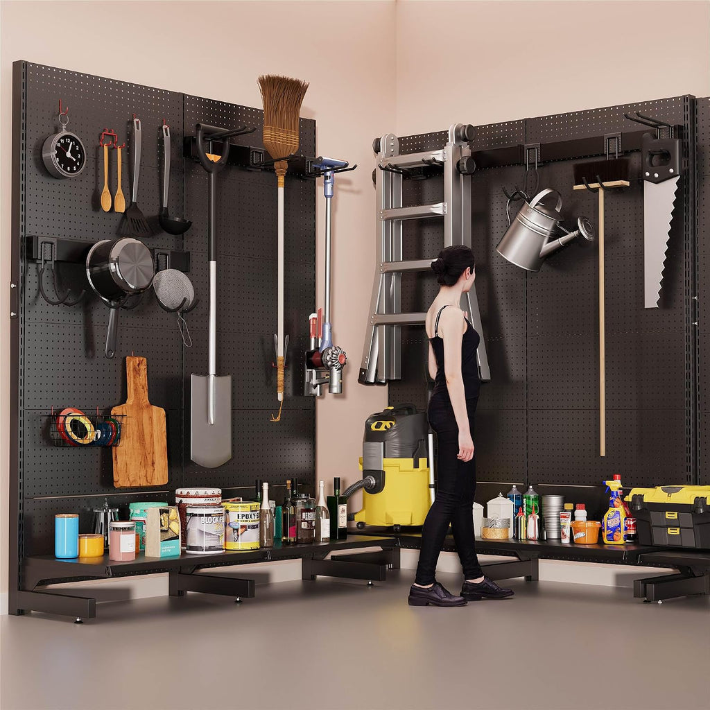 Garage Pegboard Tool Organizer