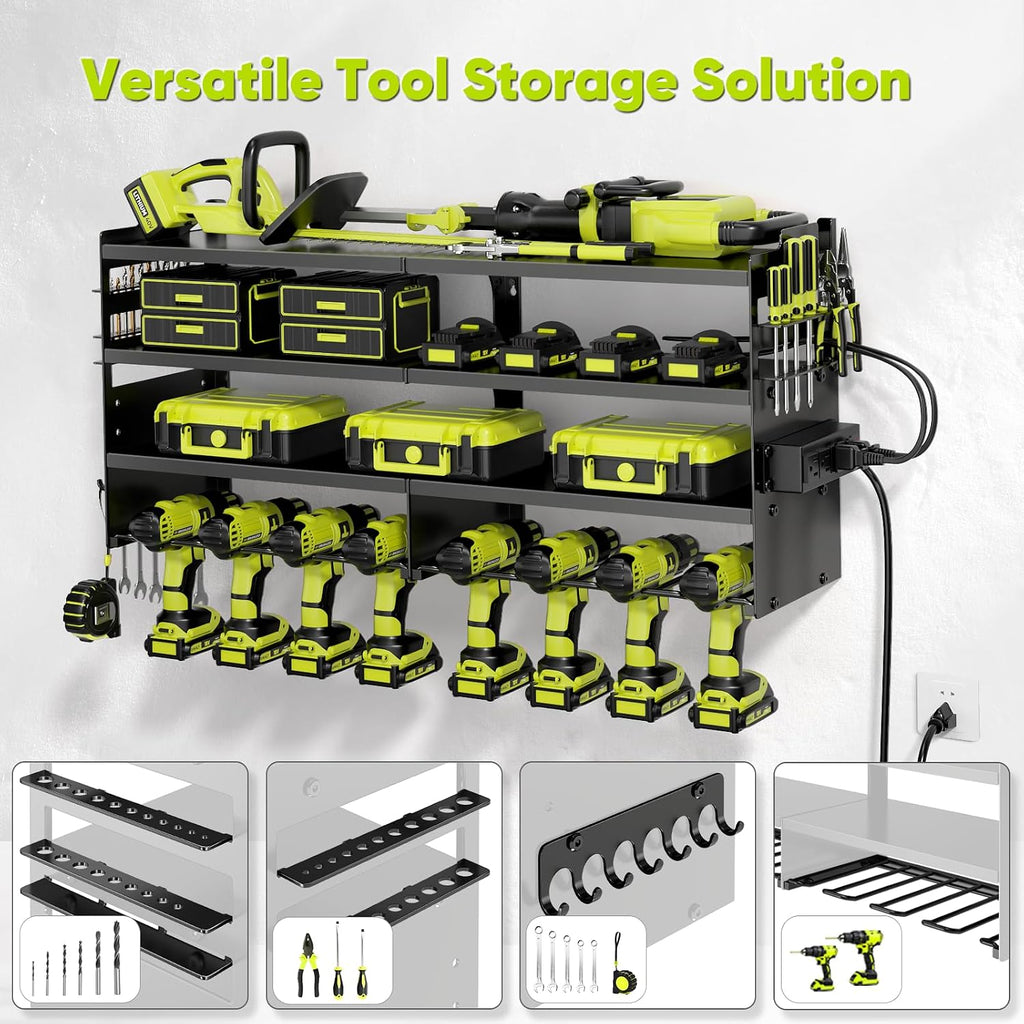 Wall Mount Power Tool Organizer