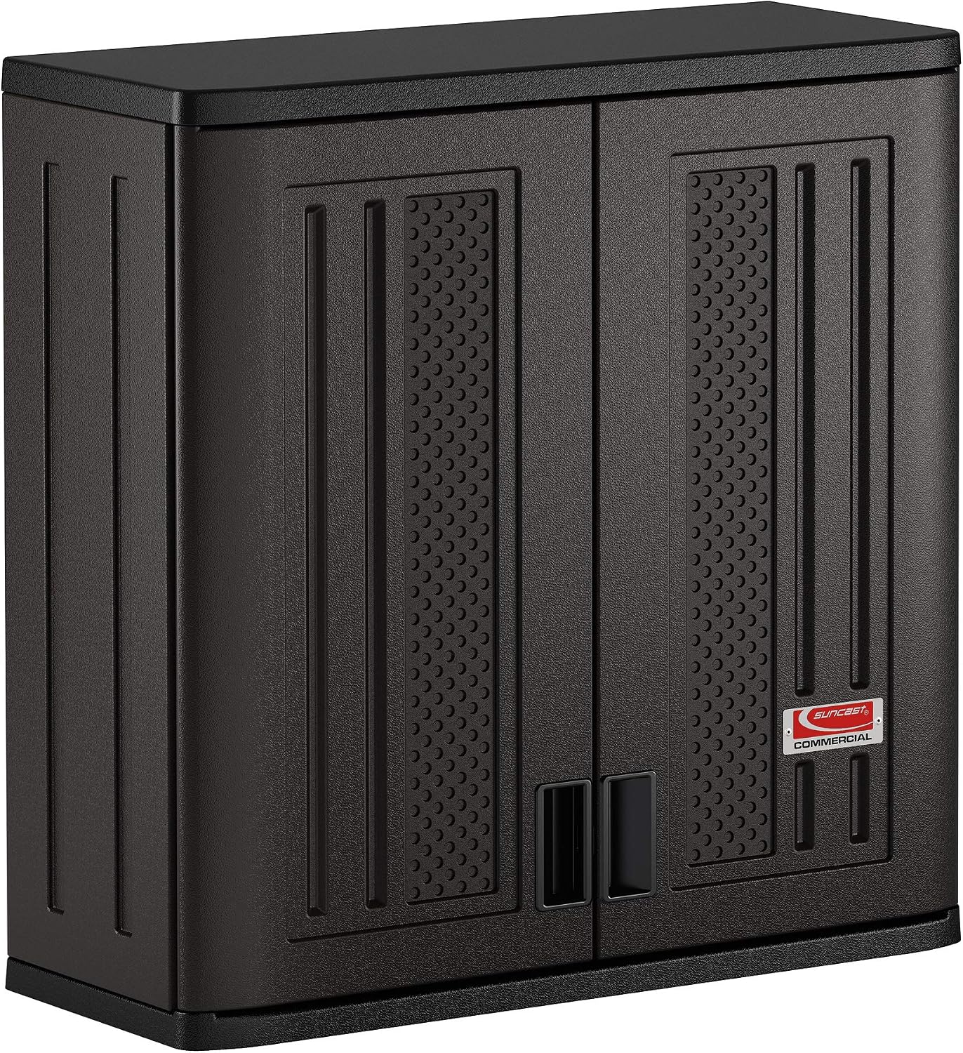 Suncast Black 4 Cu Ft Resin Wall Cabinet