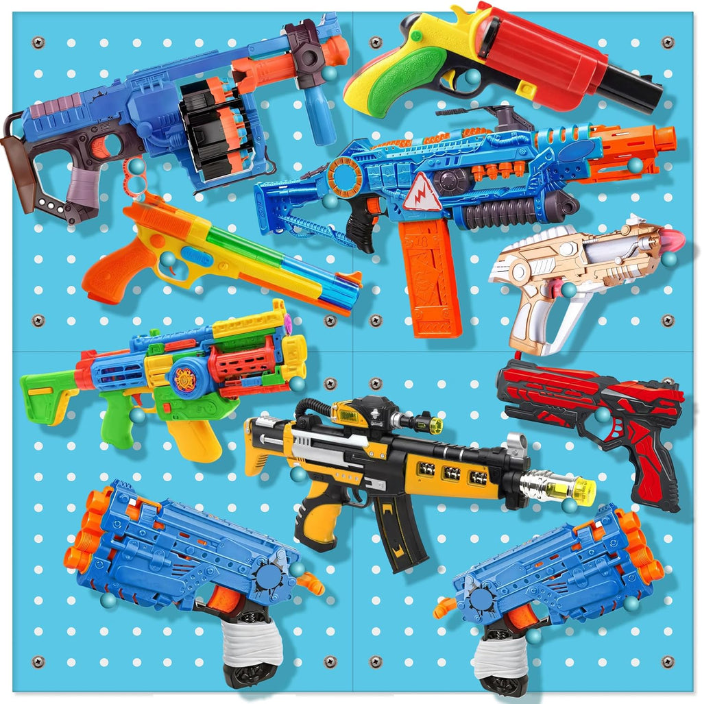 Skywin Wooden Nerf Gun Peg Board