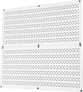 Wall Control White Metal Pegboard Rack